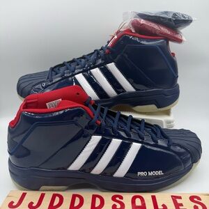 Adidas SM Pro Model 2G Team USA Olympic Basketball Shoes JH9104 Size 13.5 NWT